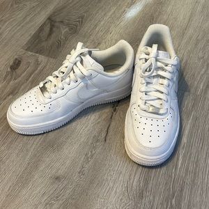 Women’s size 7.5 Nike Air Force ones
